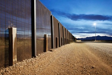 Wall around Mexico